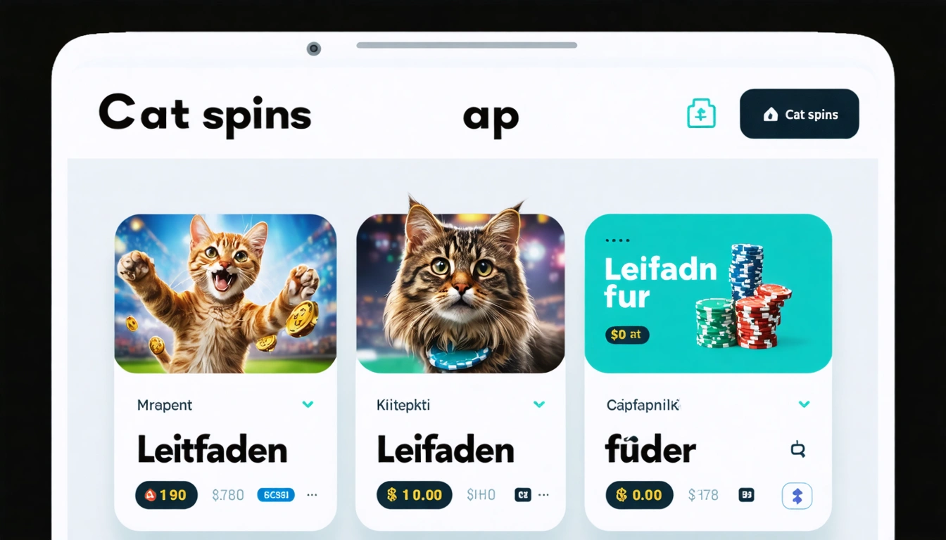 Cat spins app Leitfaden für Spieler und Spielmechanik