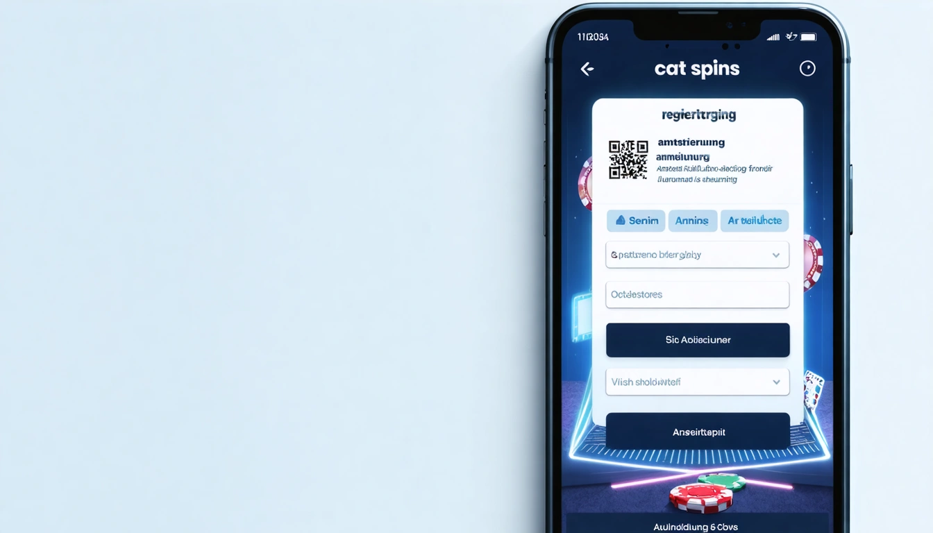 Cat spins registrierung Anleitung zur Anmeldung Sicherheit